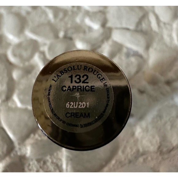 LANCOME L'Absolu Rouge 132 CAPRICE Cream Lipstick Full Size - Picture 2 of 2